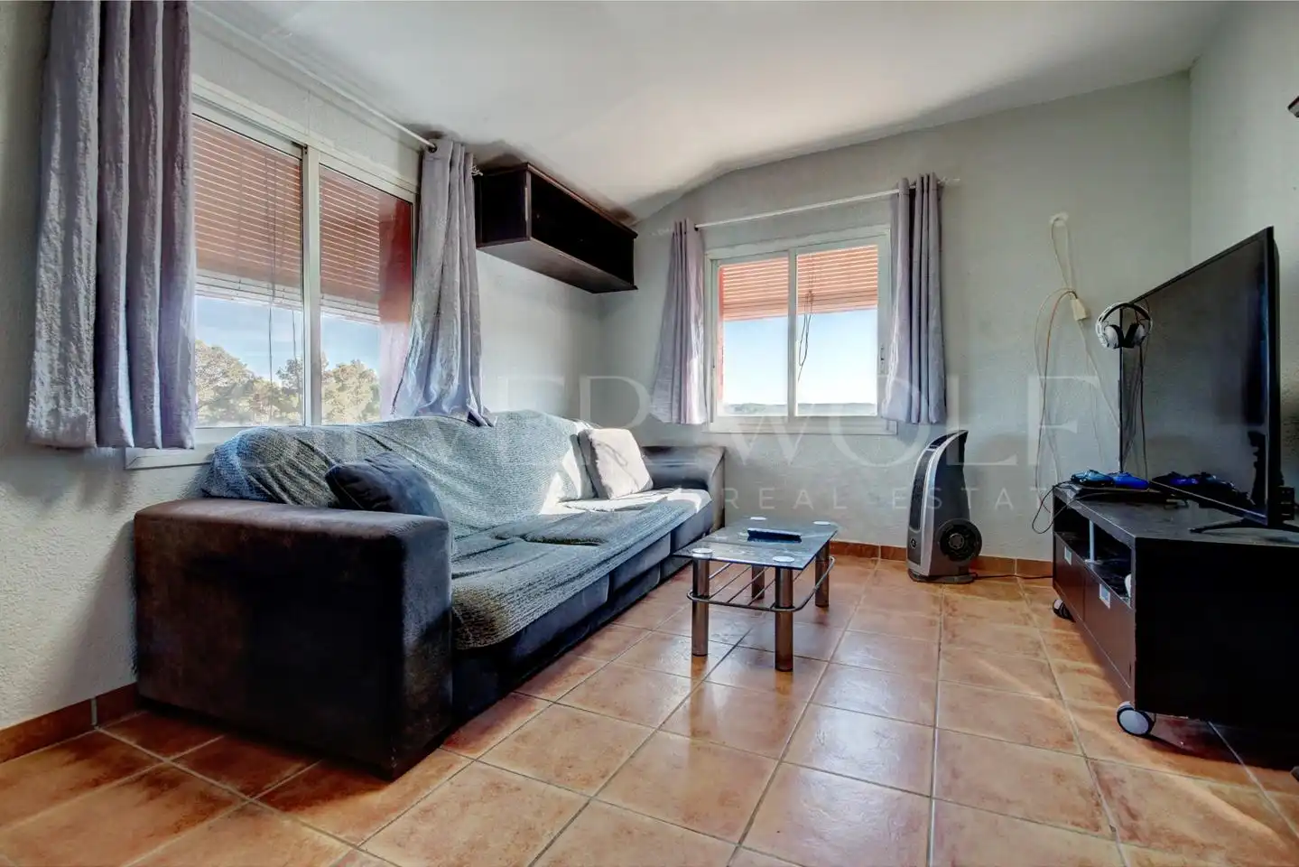 Sala d'estar de Casa o xalet en venda en Pontons amb Jardí privat, Terrassa i Traster