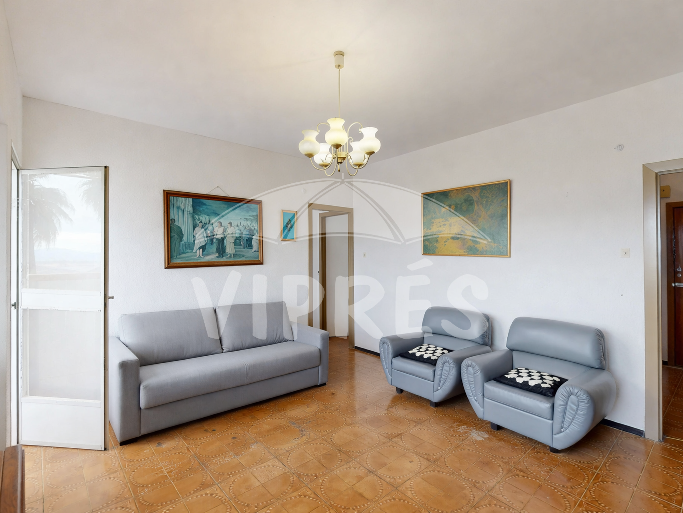 Living room of Flat for sale in Mérida  with Balcony