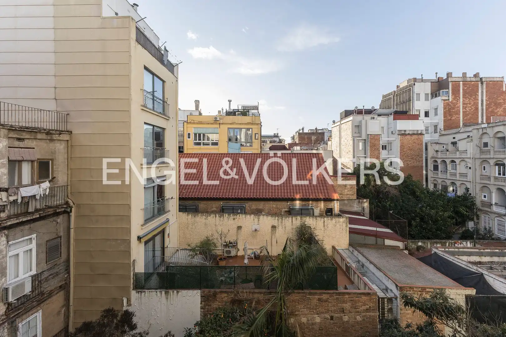 Terrasse von Wohnung zur Miete in Barcelona mit Klimaanlage, Heizung und Parkett