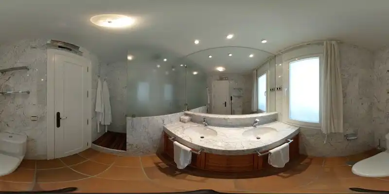 Baño de Casa o chalet en venta en Rincón de la Victoria con Aire acondicionado, Calefacción y Jardín privado