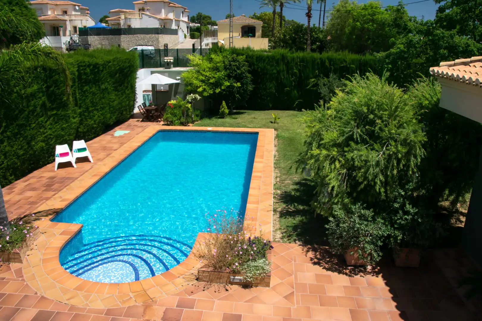Piscina de Casa o xalet en venda en Beniarbeig amb Aire condicionat, Calefacció i Jardí privat