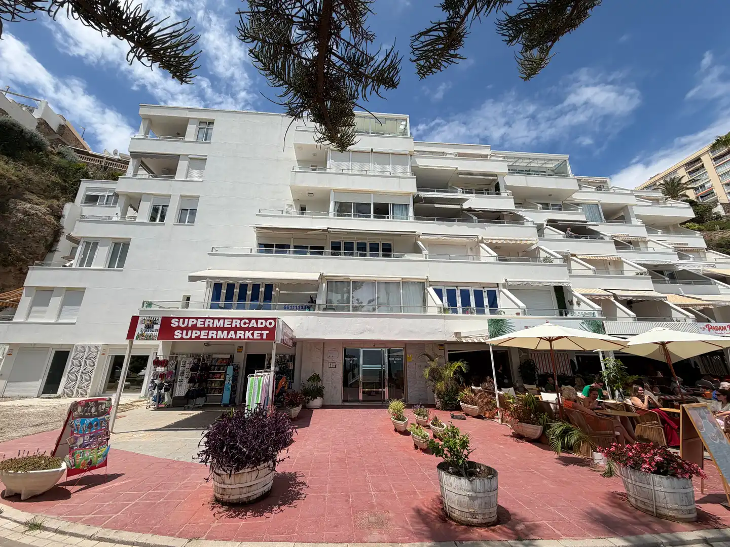 Vista exterior de Piso en venta en Torremolinos