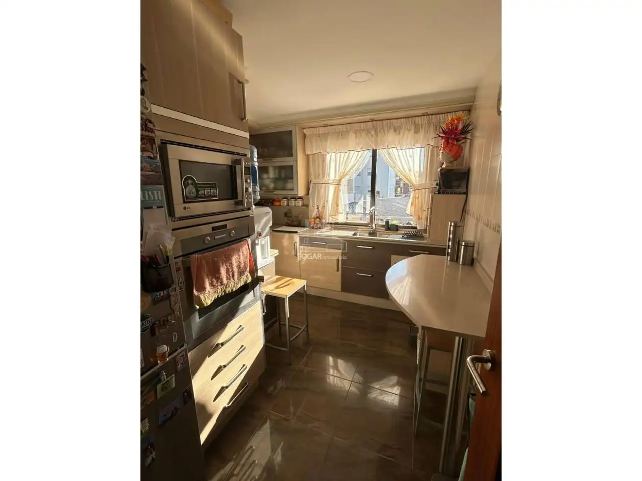 Kitchen of Flat for sale in Vilagarcía de Arousa  with Heating, Terrace and Balcony