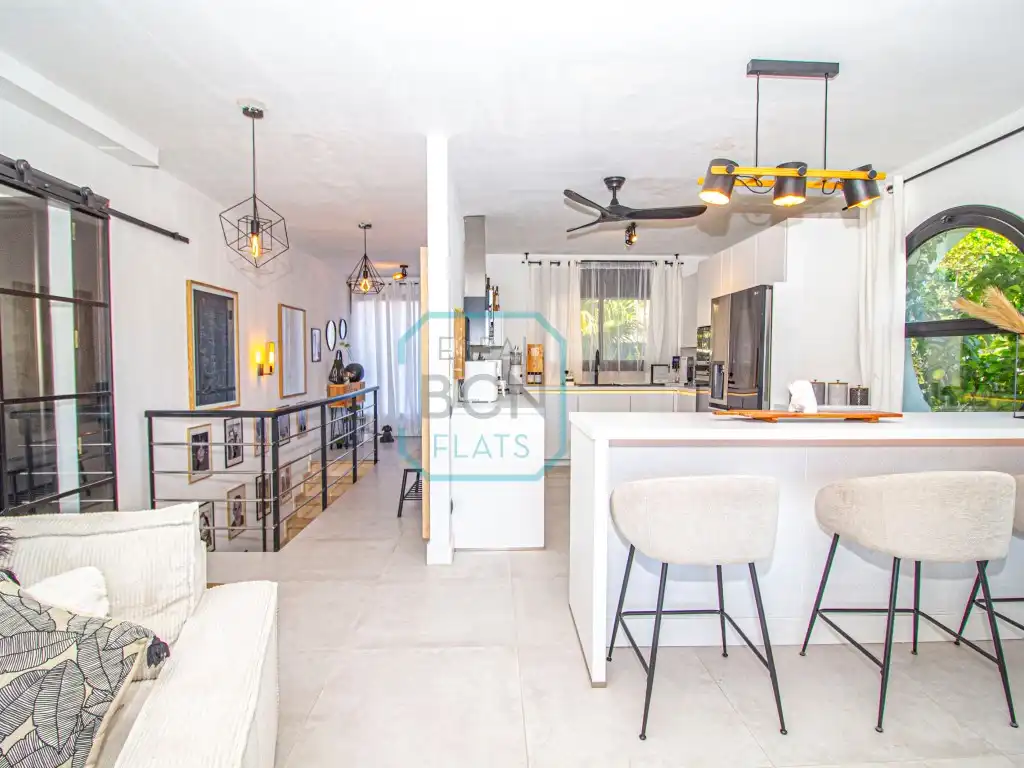 Küche von Haus oder Chalet zum Verkauf in Calafell mit Klimaanlage, Schwimmbad und Balkon