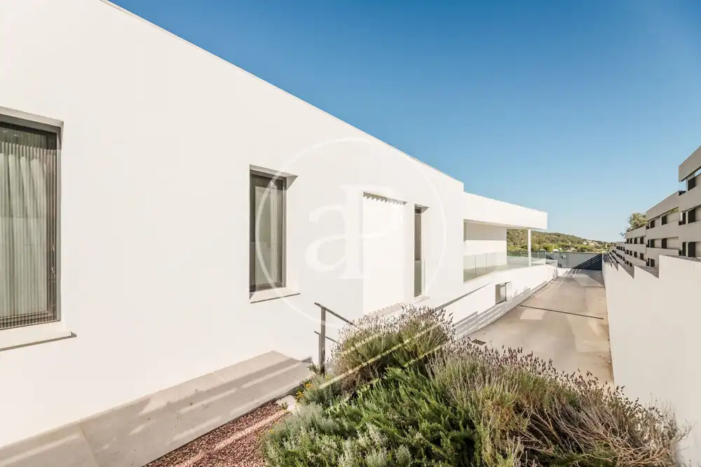 Vista exterior de Casa o chalet en venta en Náquera con Aire acondicionado, Calefacción y Terraza