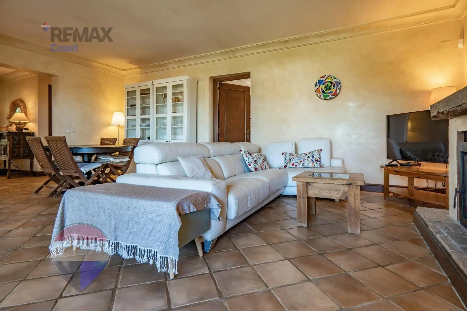 Sala de estar de Casa o chalet en venta en Marbella con Calefacción, Jardín privado y Terraza