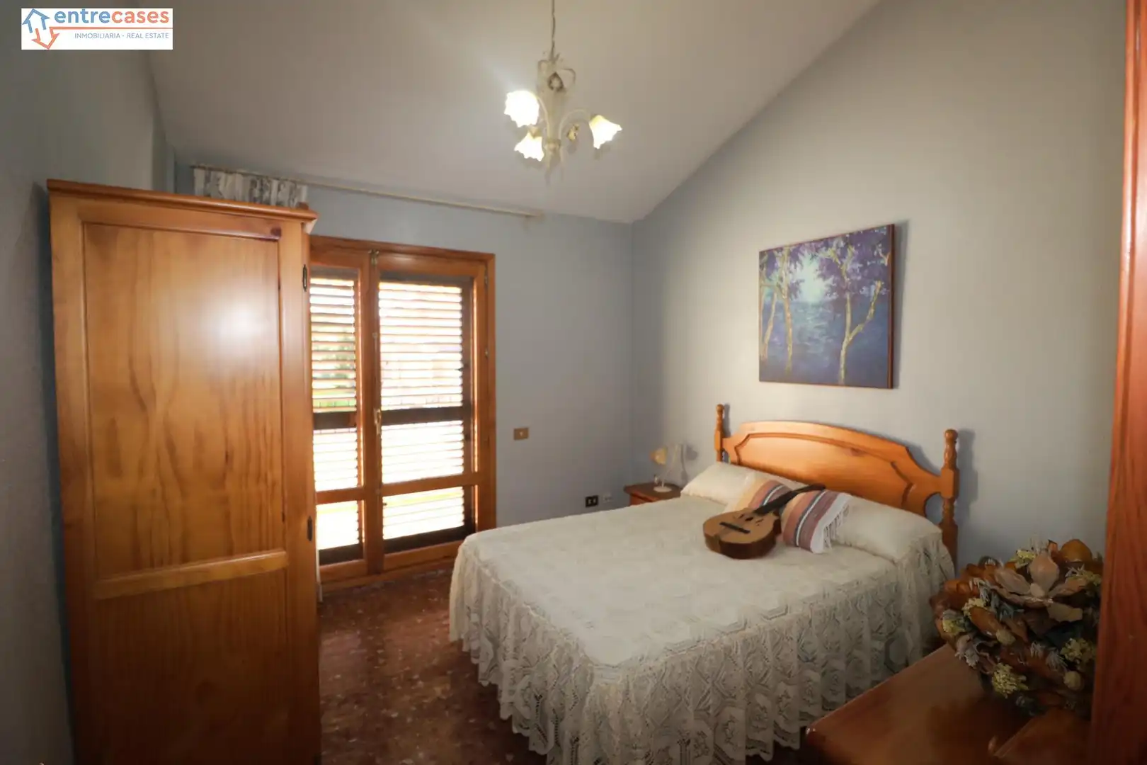 Bedroom of Houses for sale in Sagunto / Sagunt  with Air Conditioner, Private garden and Terrace