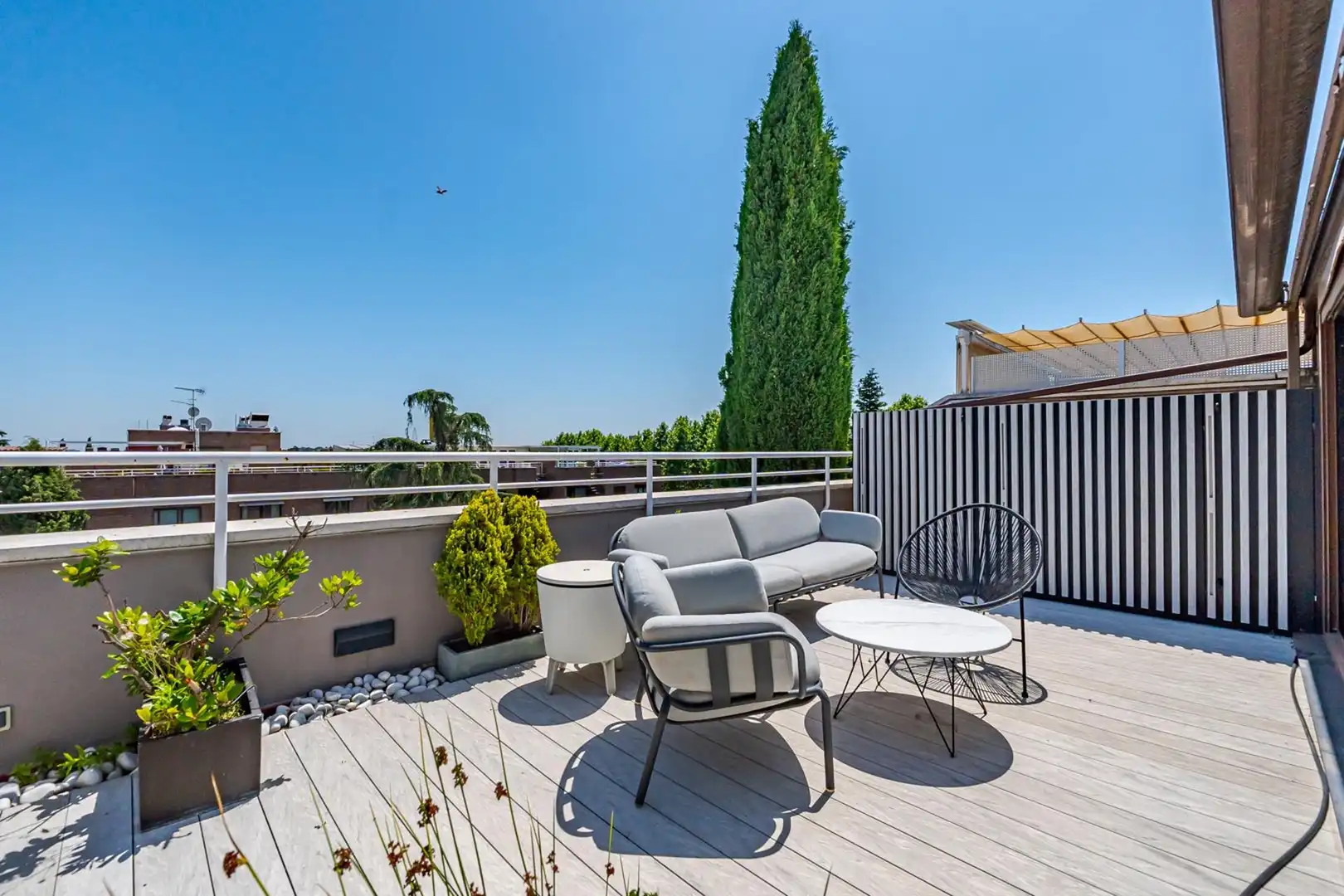 Terrassa de Àtic en venda en Pozuelo de Alarcón amb Aire condicionat, Calefacció i Jardí privat
