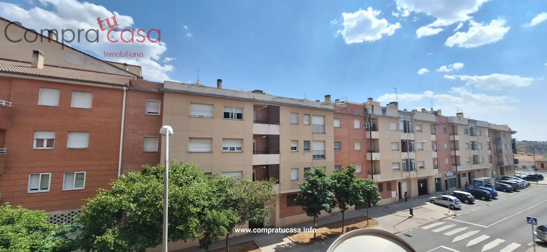 Vista exterior de Pis en venda en Segovia amb Calefacció i Moblat