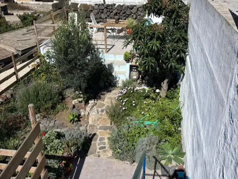 Jardí de Casa adosada en venda en Los Silos amb Jardí privat, Parquet i Piscina
