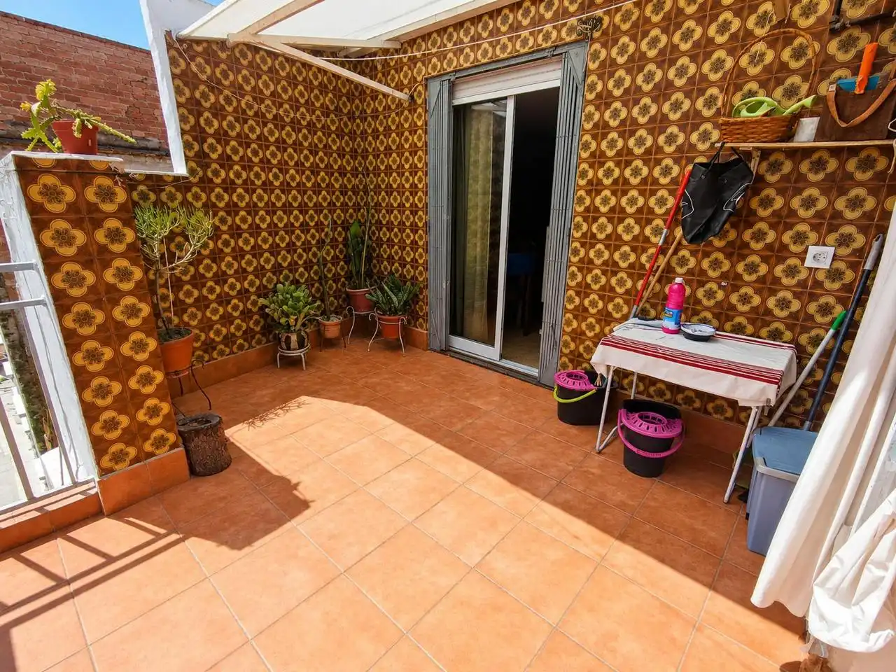 Terrasse von Dachboden zum Verkauf in Oliva mit Terrasse und Abstellraum