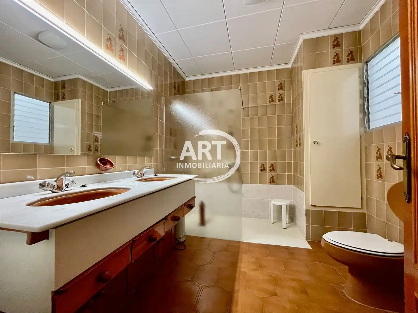 Baño de Finca rústica en venta en L'Alcúdia con Aire acondicionado y Trastero