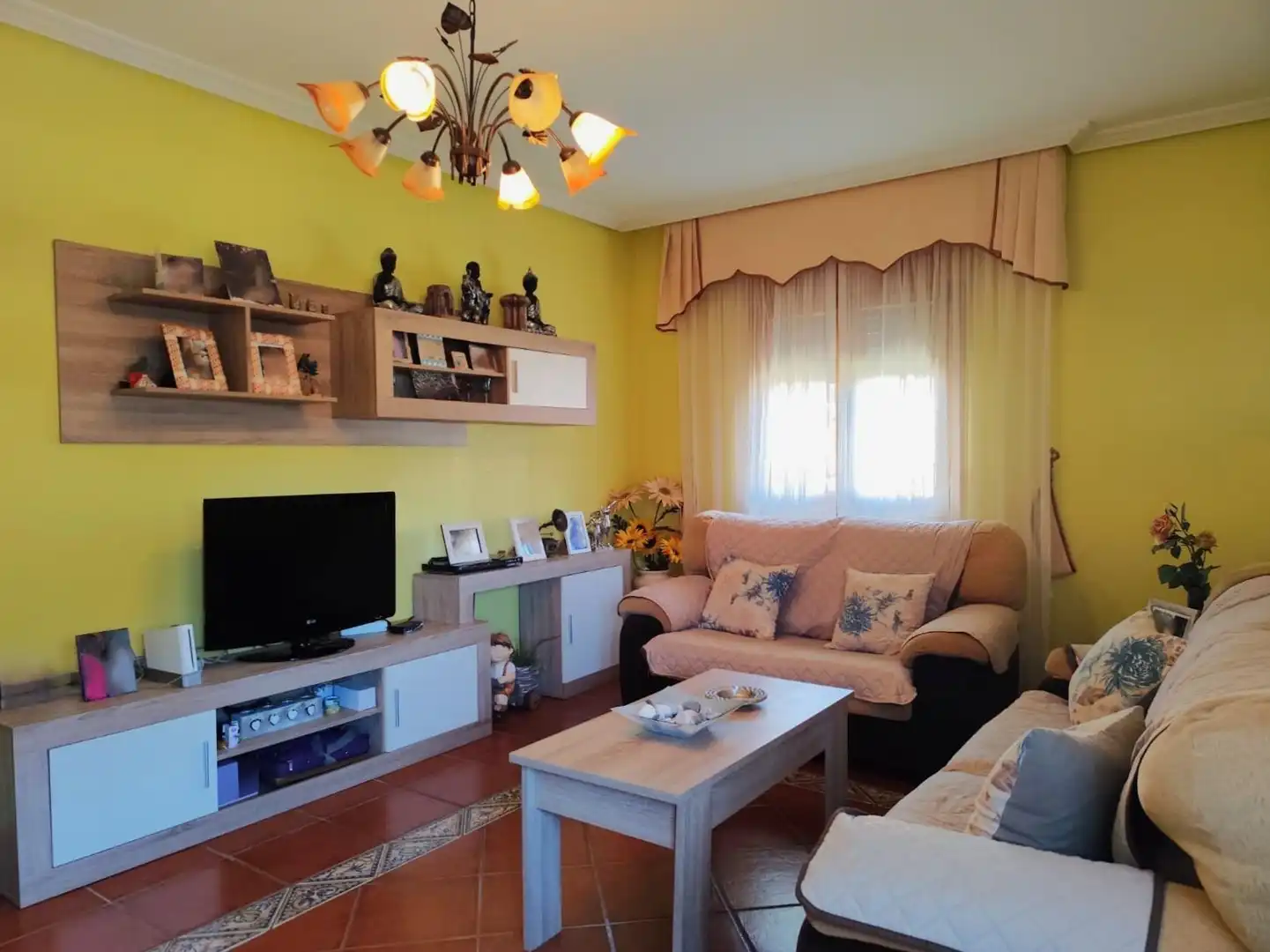 Living room of Houses for sale in La Granja   with Heating, Private garden and Terrace