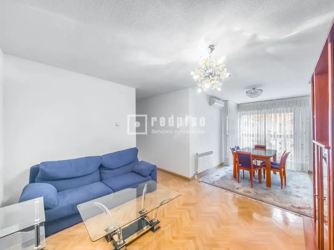 Sala de estar de Piso en venta en Alcorcón con Aire acondicionado, Calefacción y Jardín privado