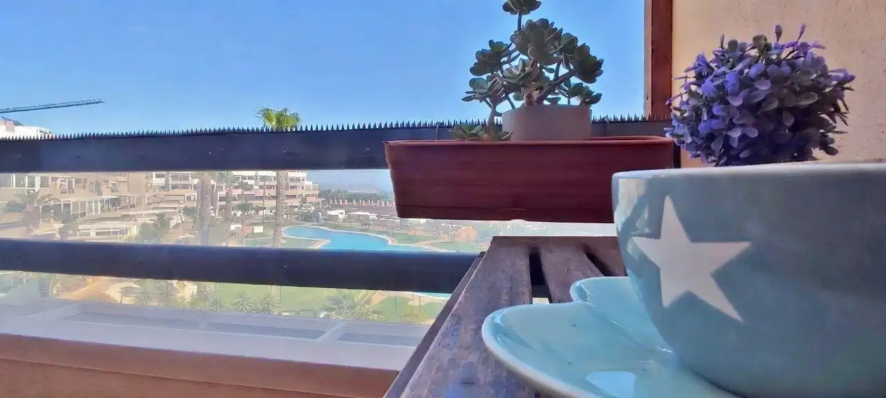 Terraza de Apartamento en venta en Almería con Aire acondicionado, Jardín privado y Terraza