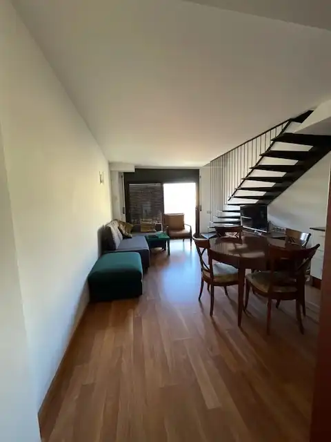 Sala de estar de Dúplex en venta en Rubí con Calefacción, Parquet y Terraza