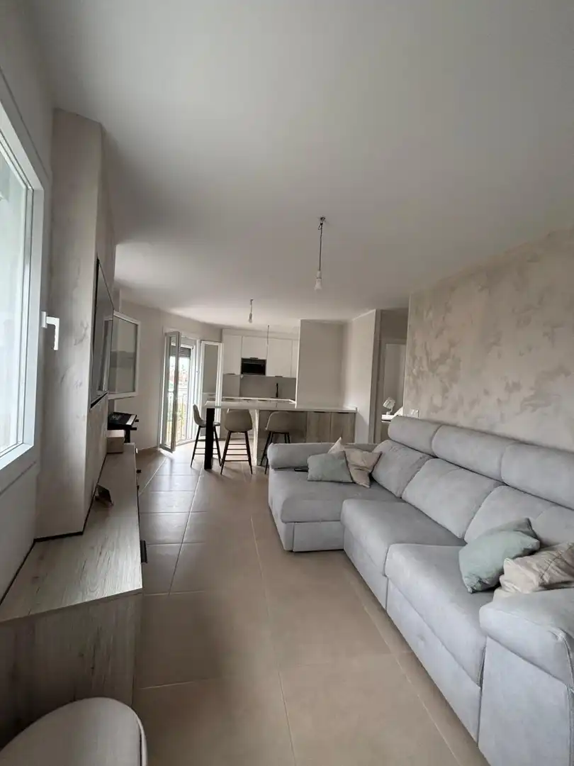 Living room of Flat for sale in Gibraleón  with Air Conditioner, Heating and Storage room