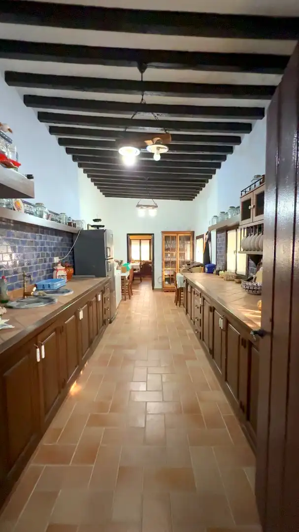 Cuina de Casa o xalet en venda en Sanlúcar de Barrameda amb Moblat