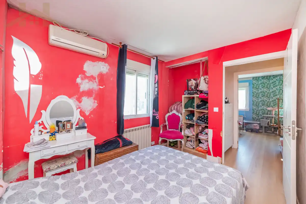 Schlafzimmer von Wohnung zum Verkauf in Alcorcón mit Klimaanlage, Heizung und Abstellraum