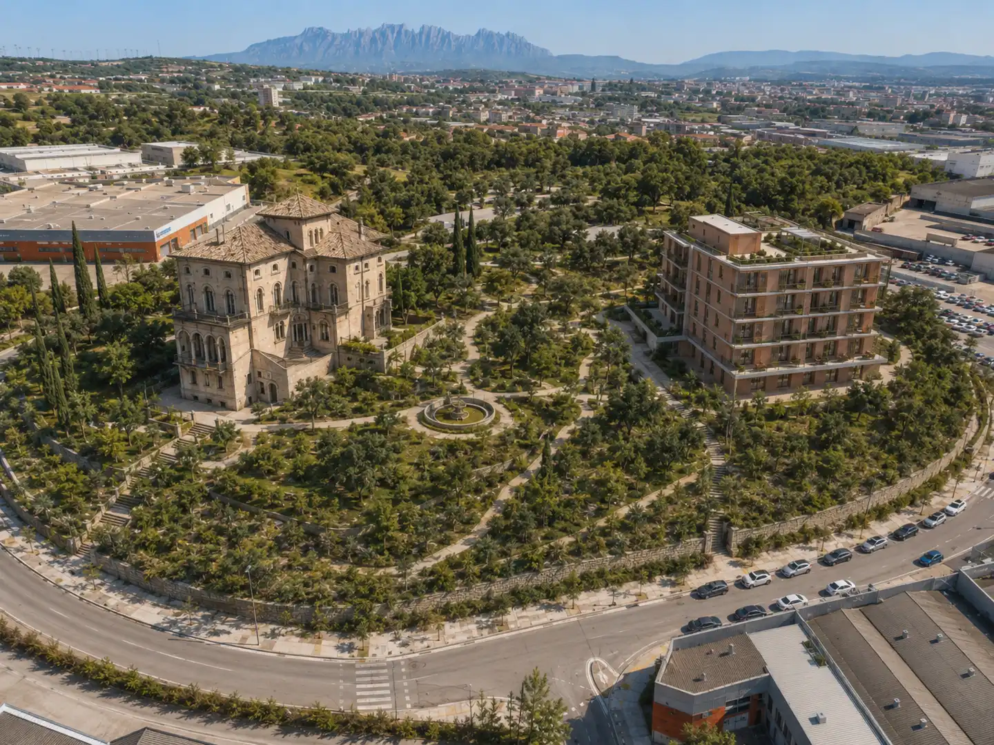 Vista exterior de Casa o chalet en venta en Manresa con Jardín privado, Terraza y Balcón