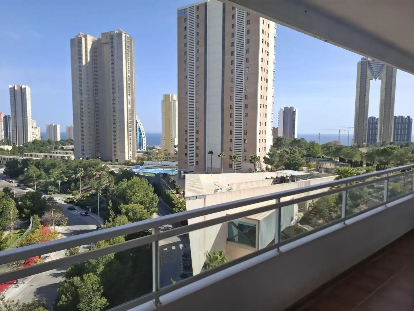 Vista exterior de Apartament de lloguer en Benidorm amb Aire condicionat, Calefacció i Terrassa