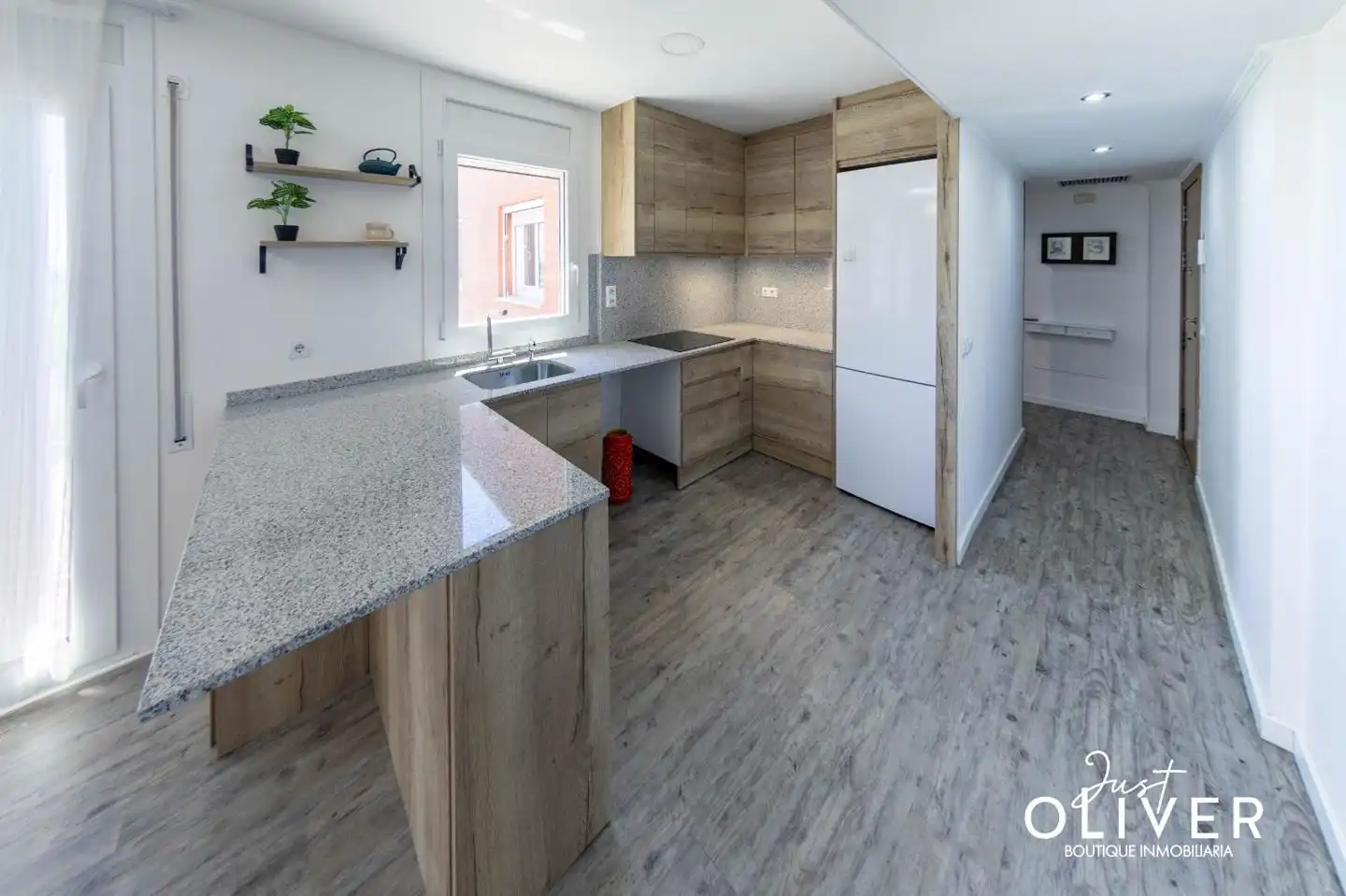 Küche von Wohnung zum Verkauf in Montbrió del Camp mit Terrasse, Abstellraum und Möbliert