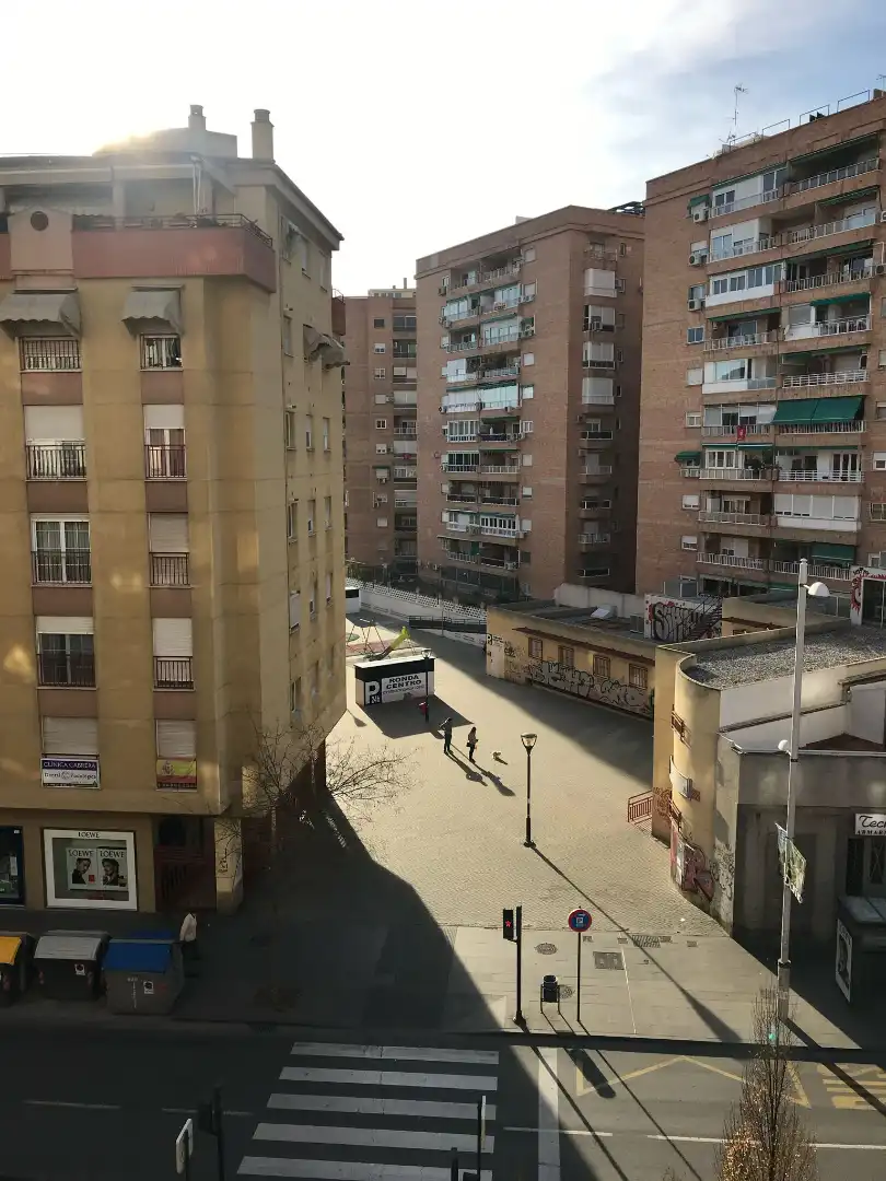 Exterior view of Flat for rent in Granada  with Terrace, Furnished and Microwave