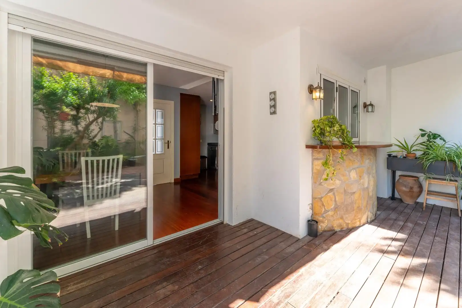 Terrace of Detached homes for sale in  Palma de Mallorca  with Air Conditioner, Heating and Private garden