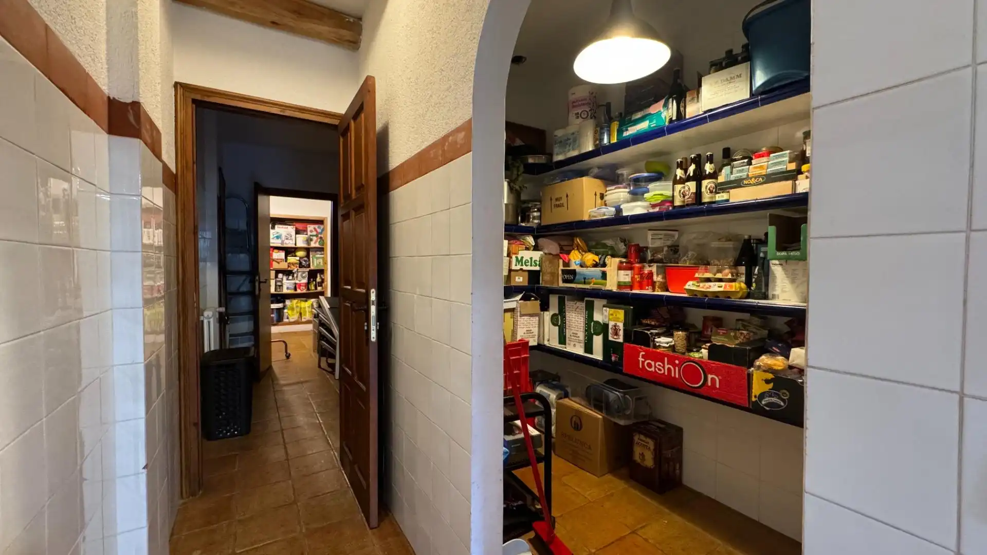 Cocina de Casa o chalet en venta en Llambilles con Calefacción, Jardín privado y Terraza