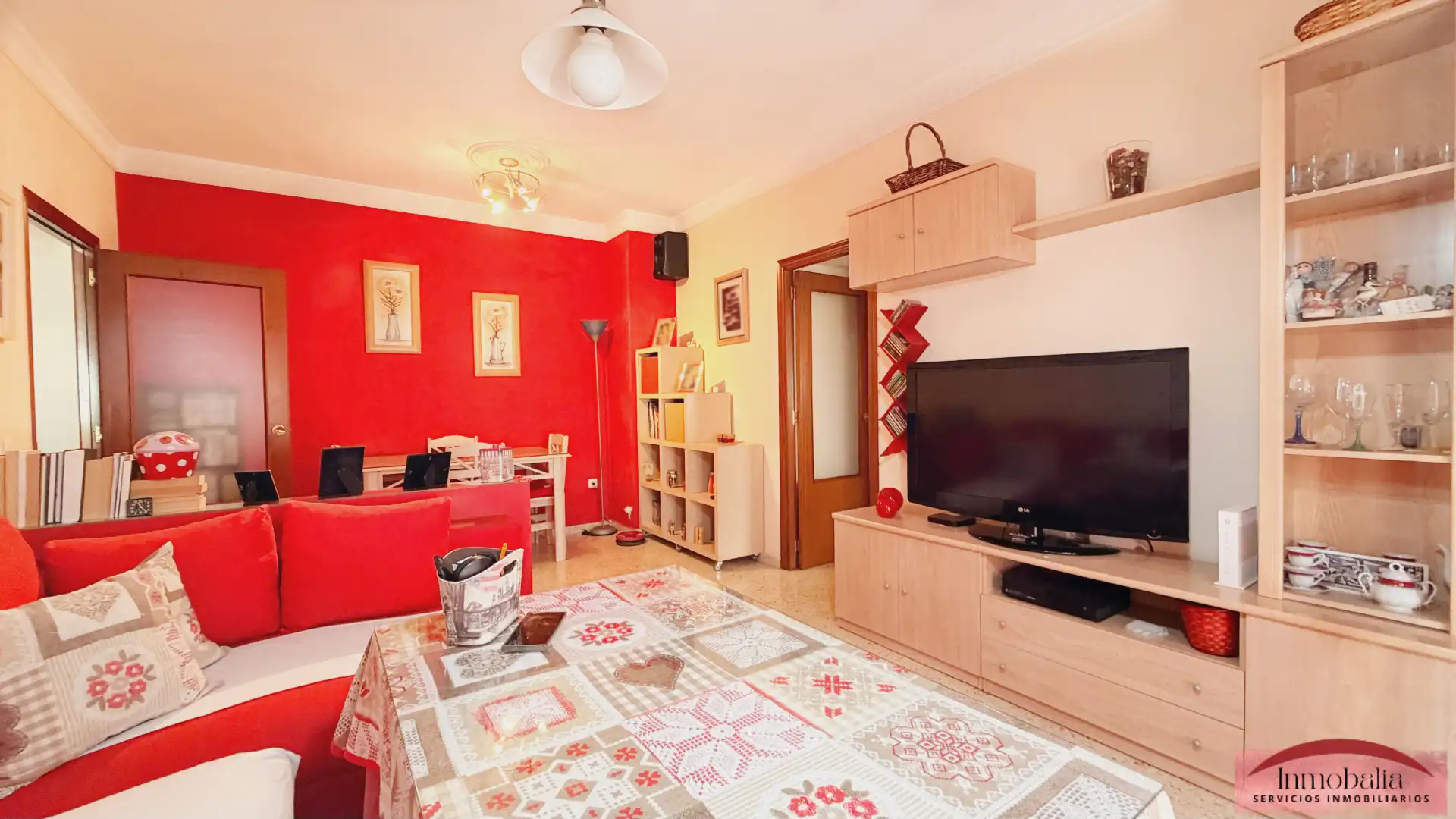 Sala de estar de Piso en venta en Sevilla con Aire acondicionado y Terraza