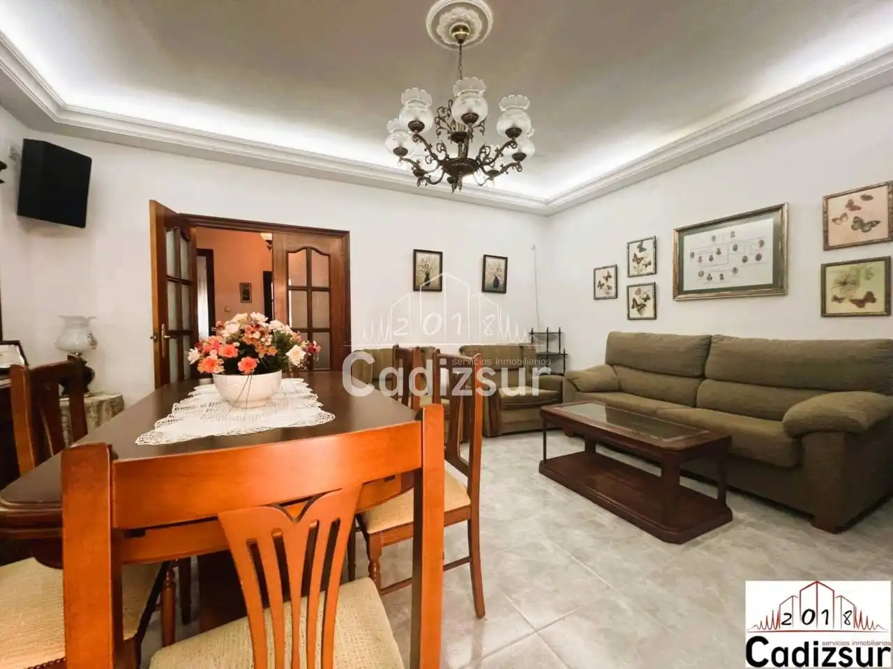 Sala d'estar de Pis en venda en Cádiz amb Aire condicionat i Terrassa