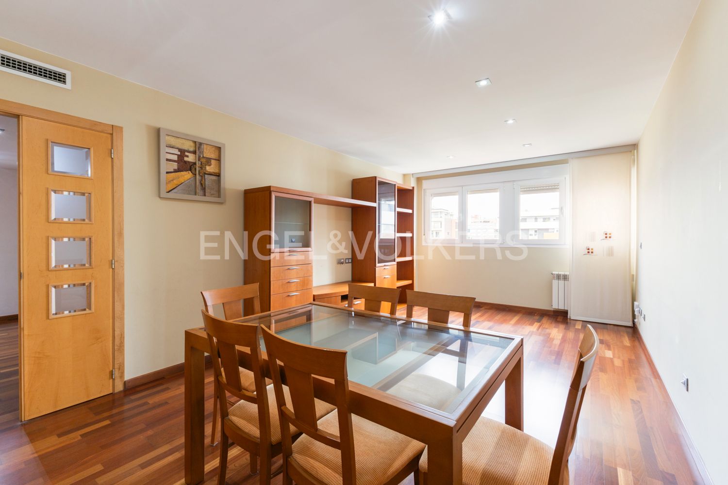Dining room of Apartment for sale in Castellón de la Plana / Castelló de la Plana  with Air Conditioner, Heating and Parquet flooring