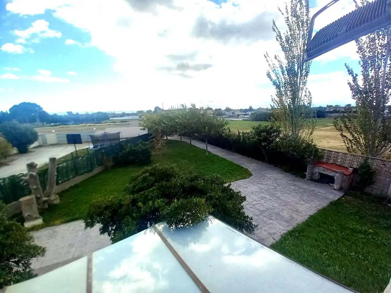Terrassa de Casa o xalet en venda en Zaragoza amb Aire condicionat, Calefacció i Jardí privat