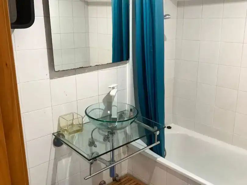 Baño de Casa o chalet de alquiler en Badajoz con Aire acondicionado, Jardín privado y Trastero