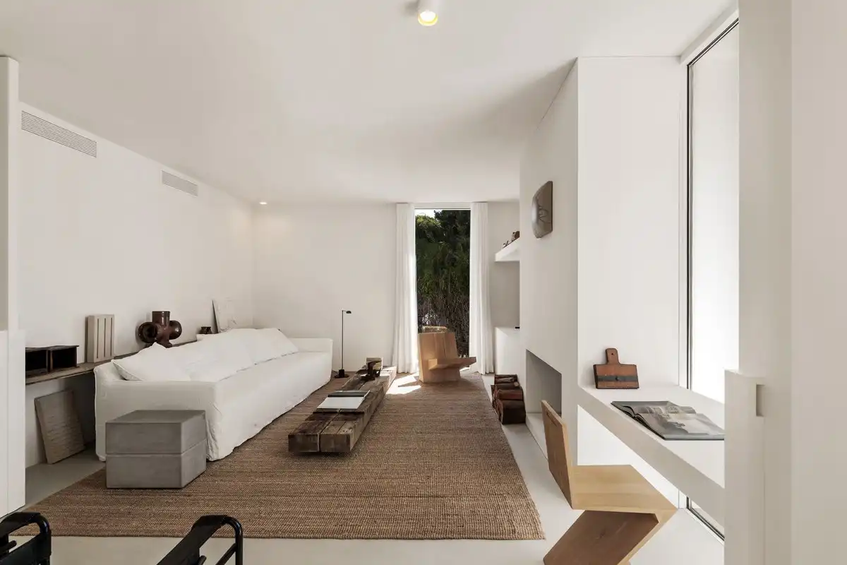 Sala d'estar de Casa o xalet en venda en Estepona amb Aire condicionat, Jardí privat i Terrassa