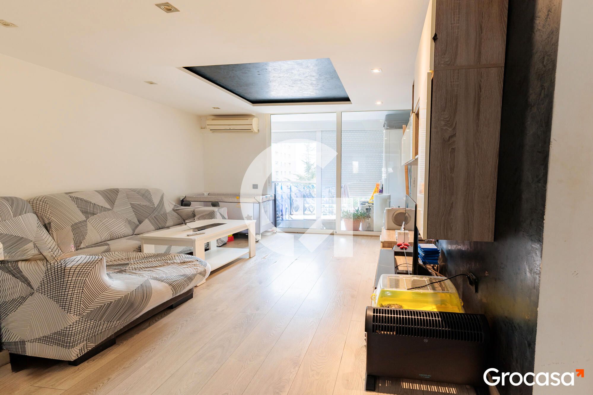 Sala d'estar de Pis en venda en Terrassa amb Aire condicionat i Balcó