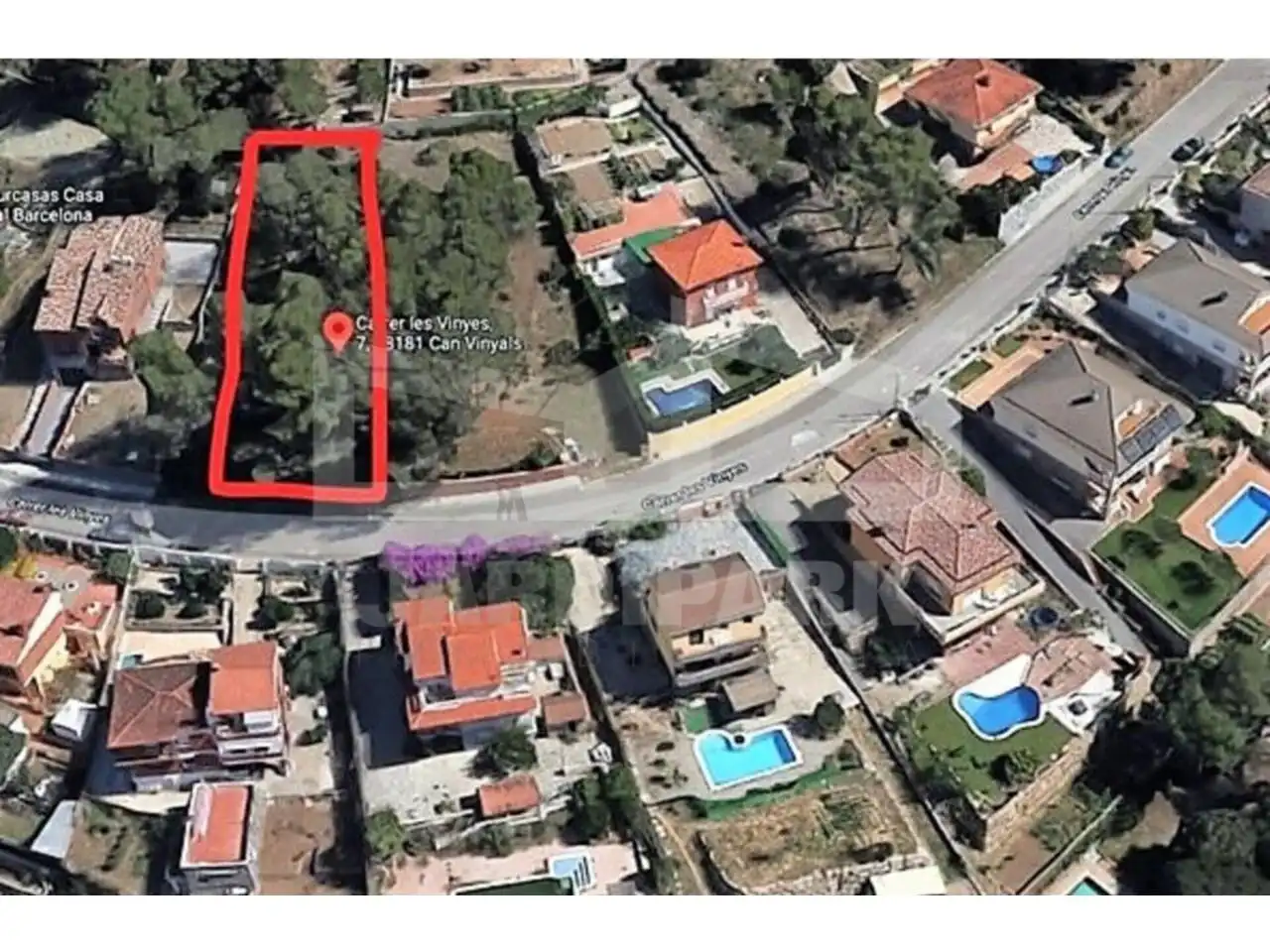 Terreny residencial en venda a Calle les vinyes