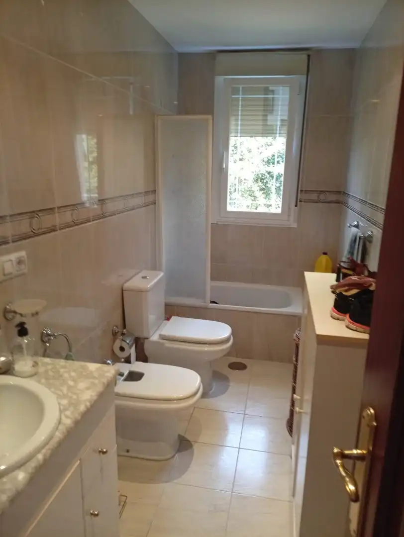 Bany de Casa o xalet en venda en Ourense Capital  amb Calefacció, Jardí privat i Parquet