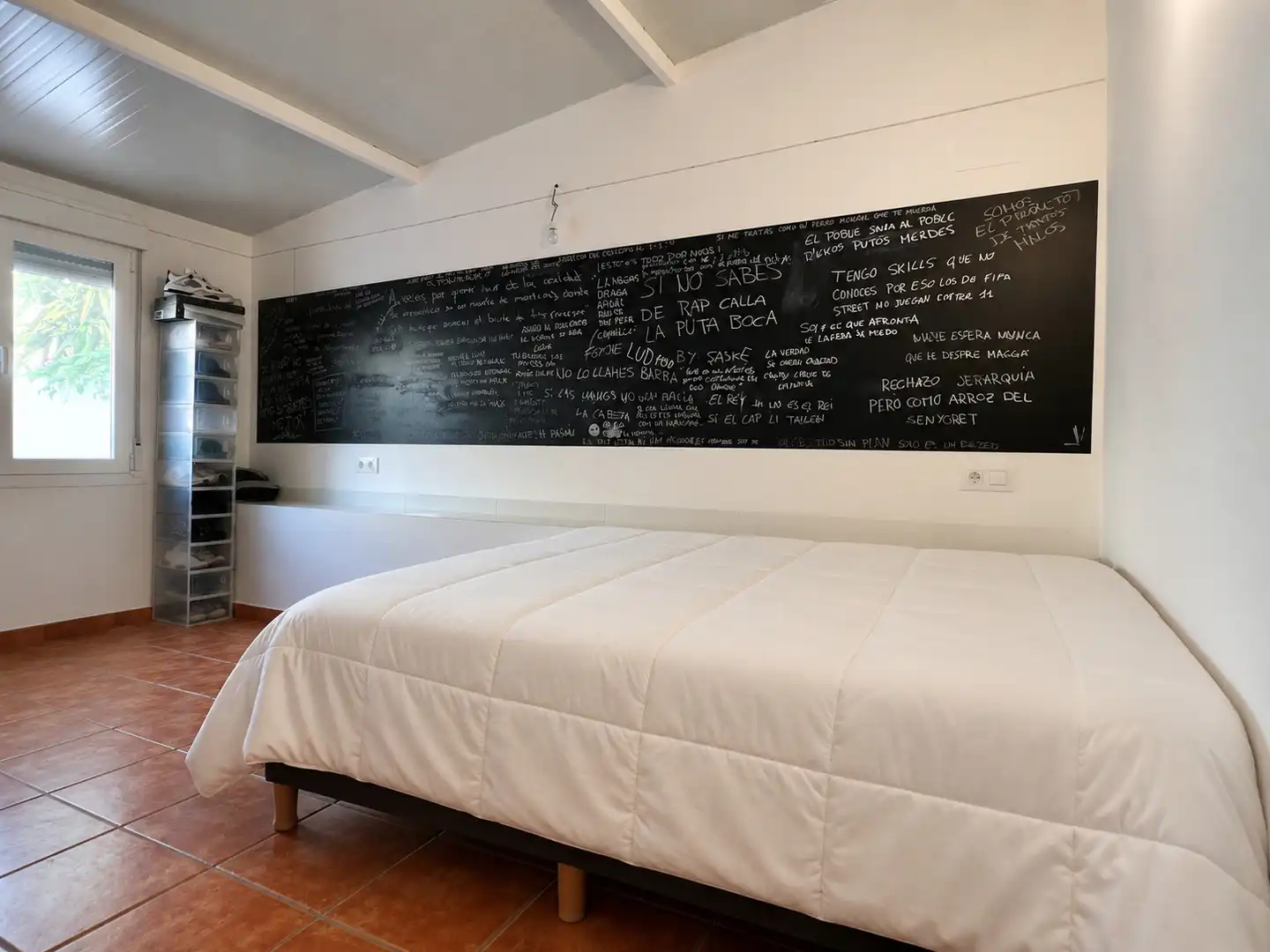 Dormitori de Casa adosada en venda en Dénia amb Aire condicionat, Calefacció i Jardí privat