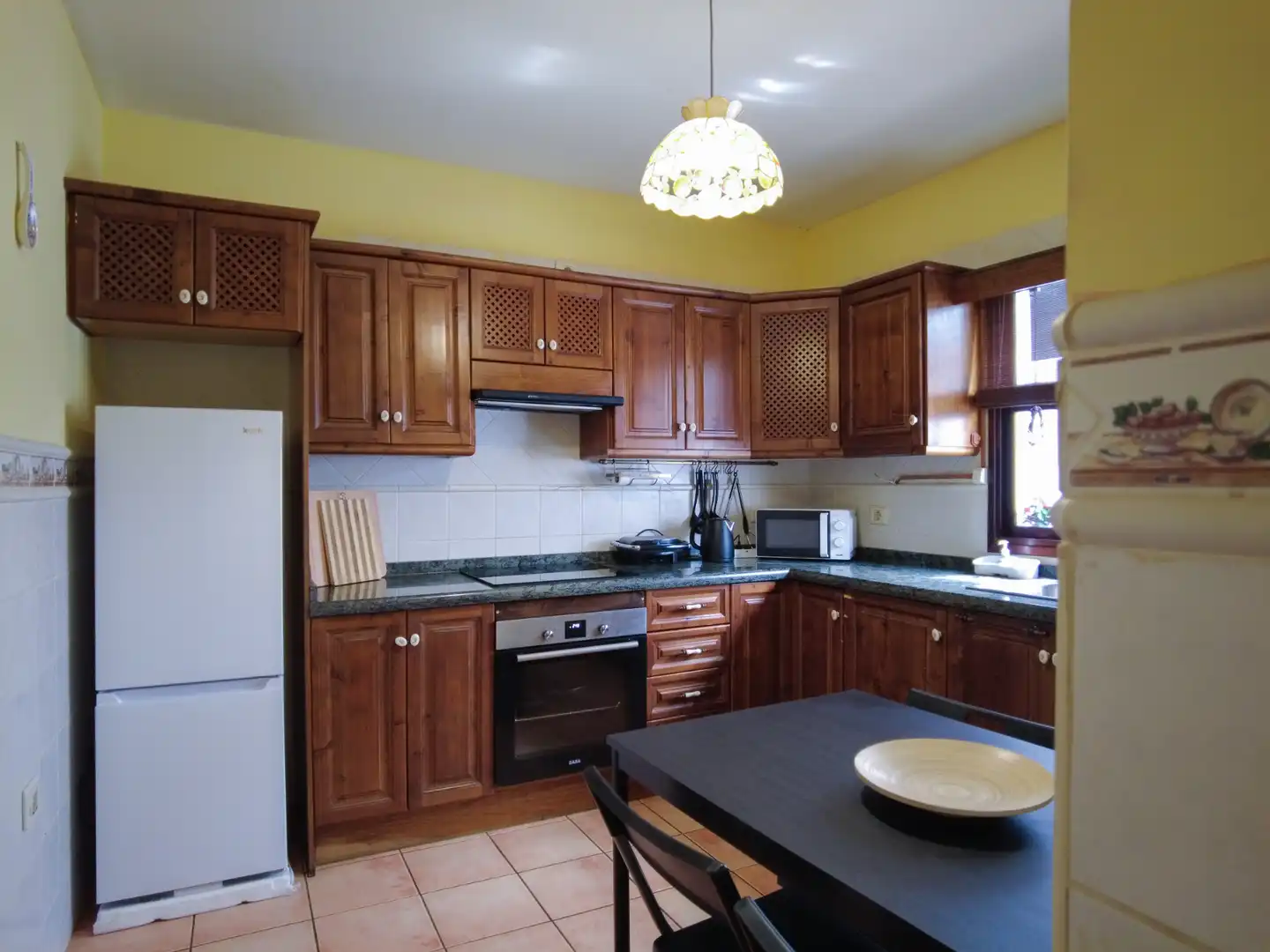 Cocina de Casa adosada de alquiler en La Orotava con Calefacción, Parquet y Amueblado