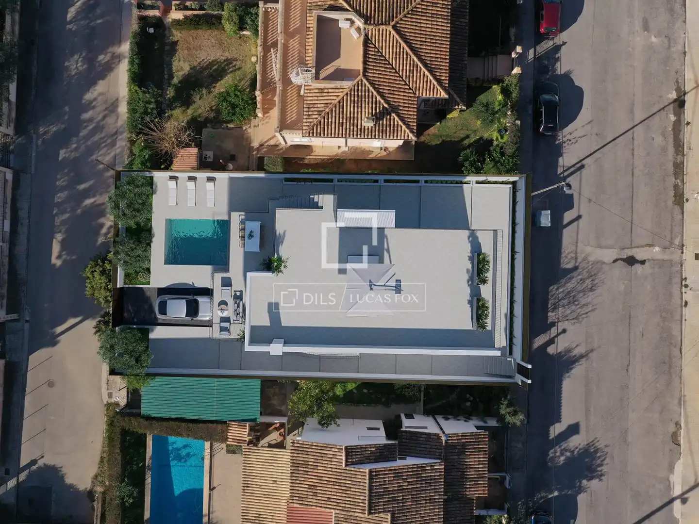 Exterior view of Houses for sale in Marratxí  with Air Conditioner, Private garden and Swimming Pool