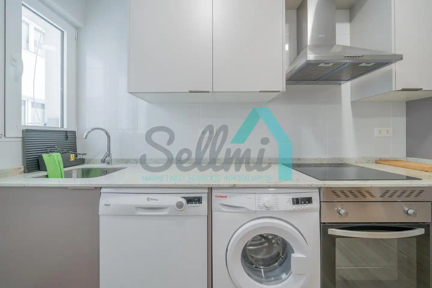 Kitchen of Flat for rent in Oviedo   with Heating, Parquet flooring and Terrace