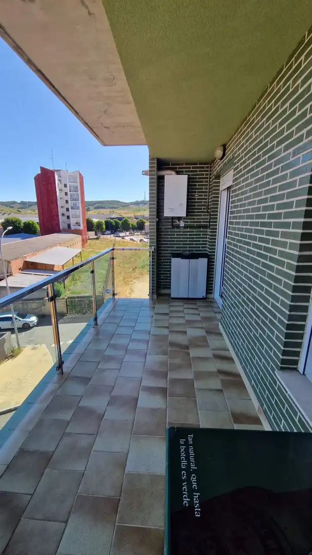 Terrasse von Wohnung zum Verkauf in León Capital  mit Heizung, Parkett und Terrasse
