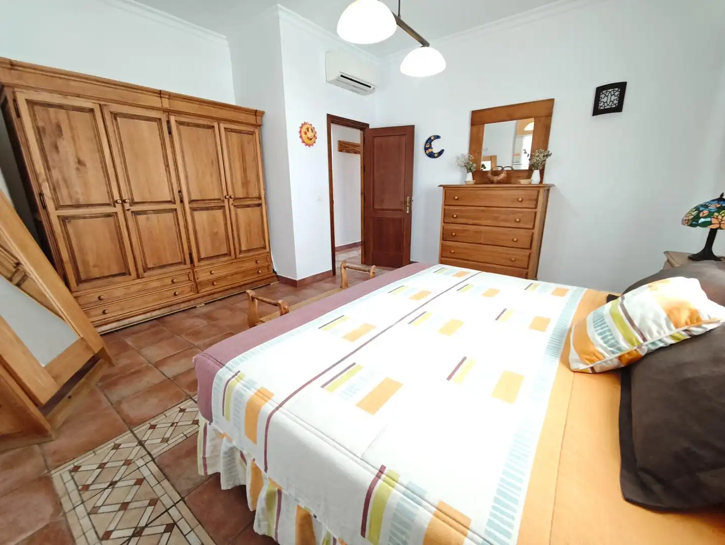 Habitación de Finca rústica en venta en Cártama con Aire acondicionado, Calefacción y Jardín privado