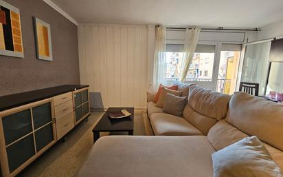 Living room of Flat for sale in Terrassa  with Heating, Furnished and Balcony