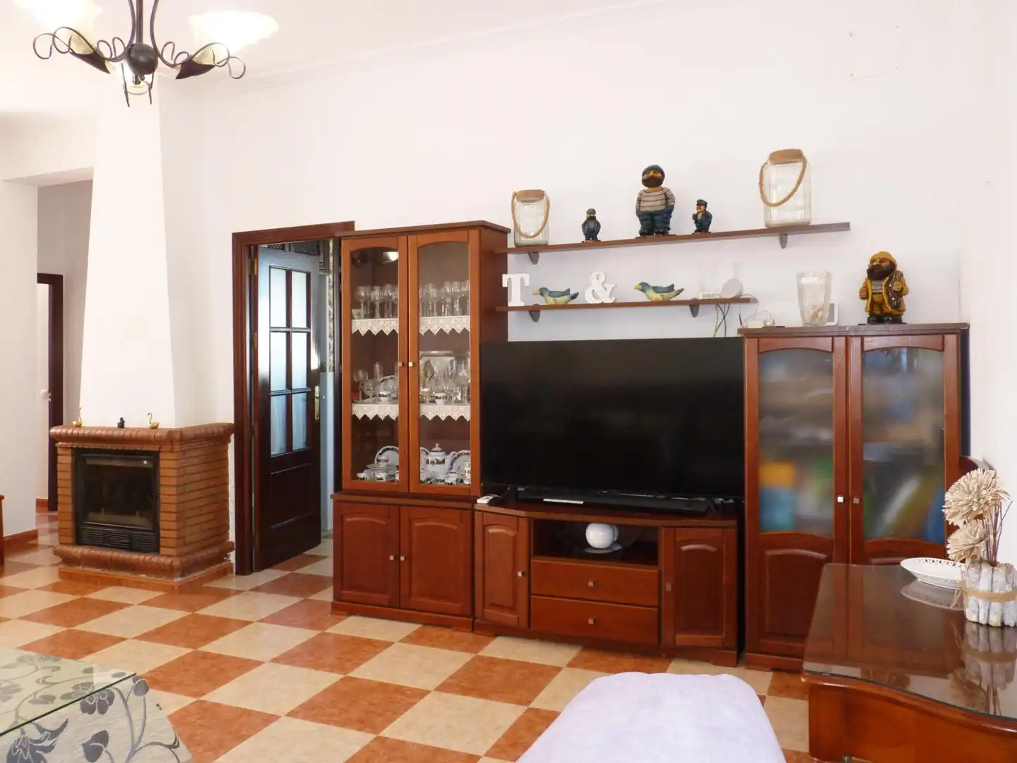 Living room of Houses for sale in Montellano  with Air Conditioner, Heating and Private garden