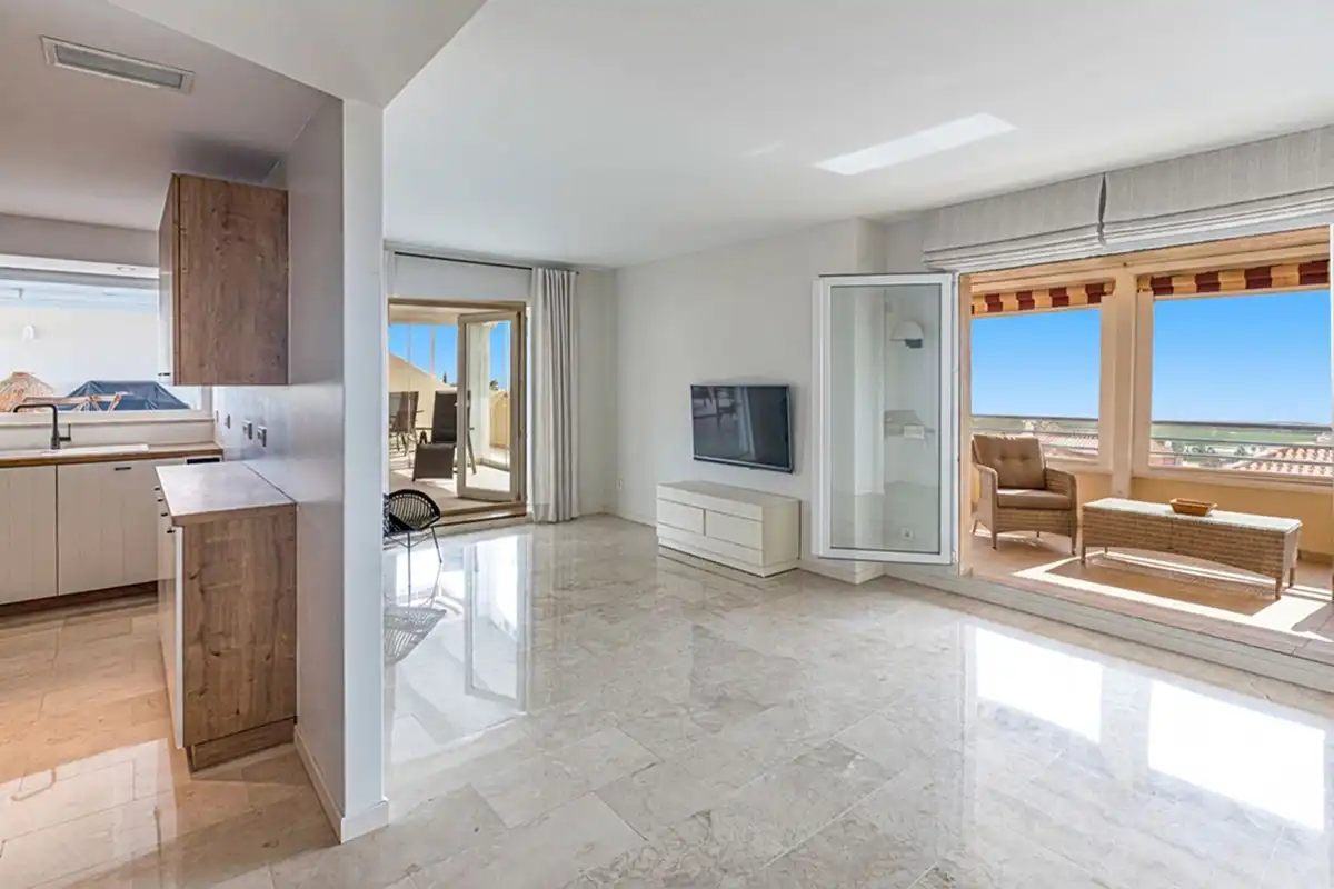Sala de estar de Piso en venta en Vélez-Málaga con Aire acondicionado, Terraza y Trastero