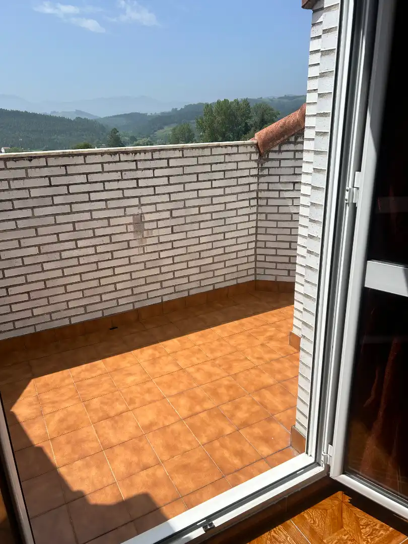 Balcony of Flat for sale in Meruelo  with Heating, Terrace and Storage room