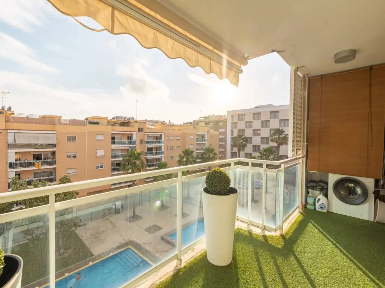 Balcony of Attic for sale in Reus  with Air Conditioner, Heating and Parquet flooring