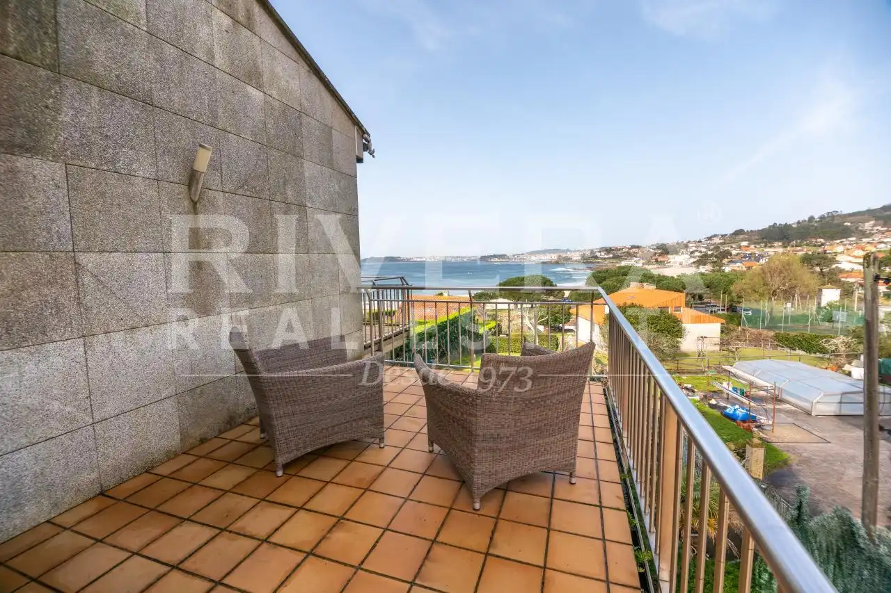 Terrace of Detached homes for sale in Sanxenxo  with Heating, Private garden and Terrace